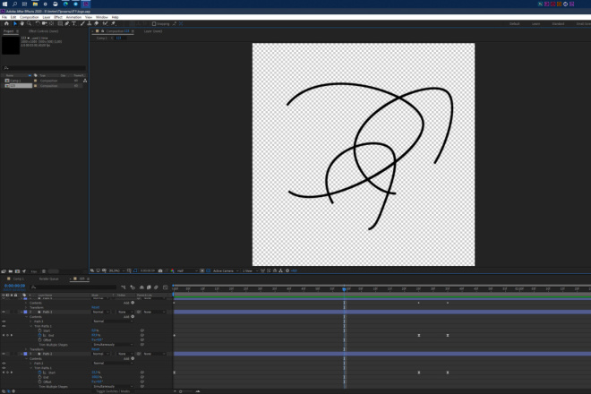 Монтаж видео и работа в After Effects