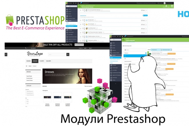 Напишу модуль для Prestashop