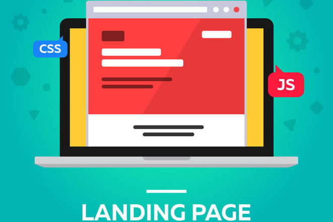 Уникальный дизайн Landing page