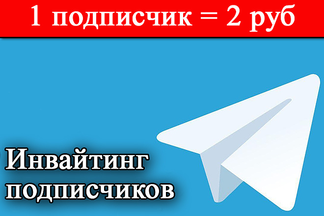 Добавим в телеграмм чат 1000 подписчиков