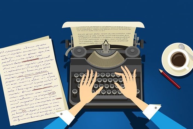 Перепечатка текста с PDF-скана, фотографий, рукописи