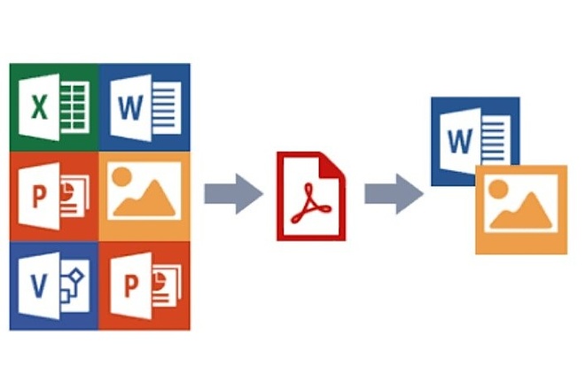Конвертация файлов PDF, JPG, WORD, HTML в необходимый формат