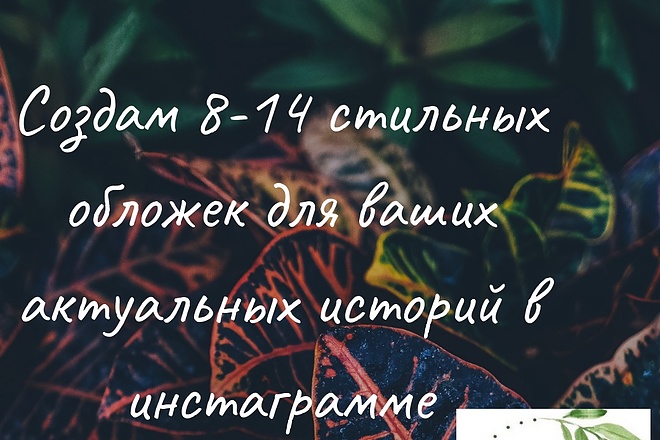 Сделаю вам актуальные истории, истории и шапку профиля. Все для инсты