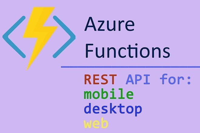 Напишу функцию REST API на Azure Functions