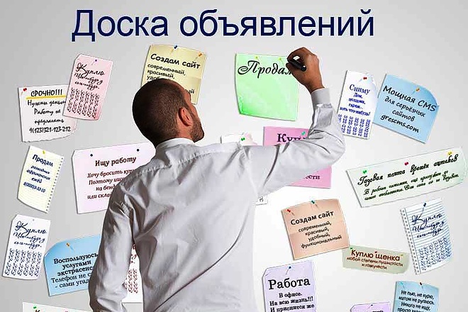 Размещение вашего объявление