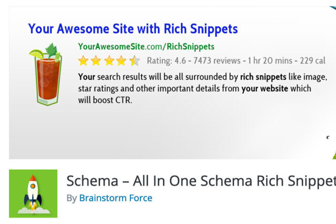 Плагин All In One Schema Rich Snippets Богатые Сниппеты
