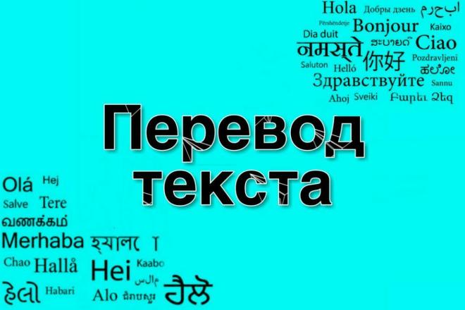 Перевод текста, статьи, инструкции