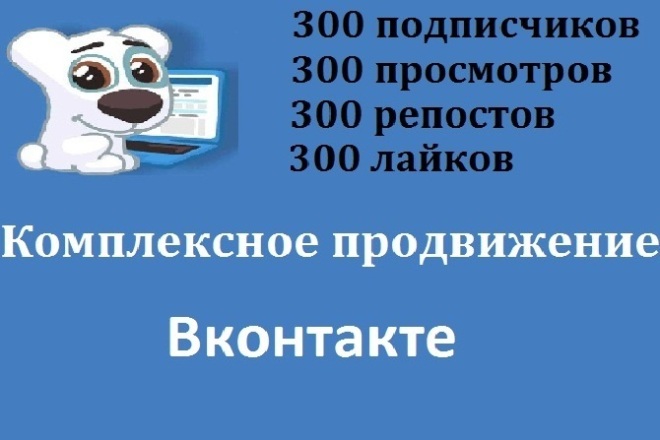 Комплексное продвижение Вконтакте