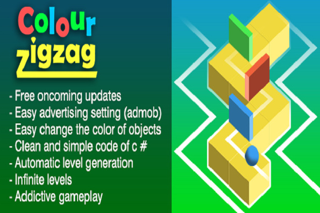 Исходник игры Color zigzag . unity 3d