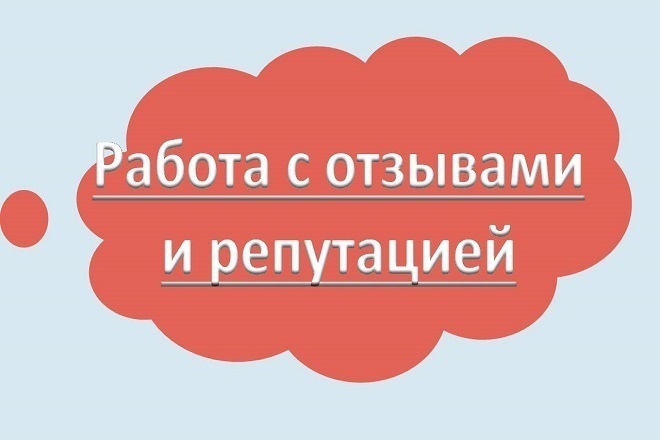 Работа с отзывами и репутацией