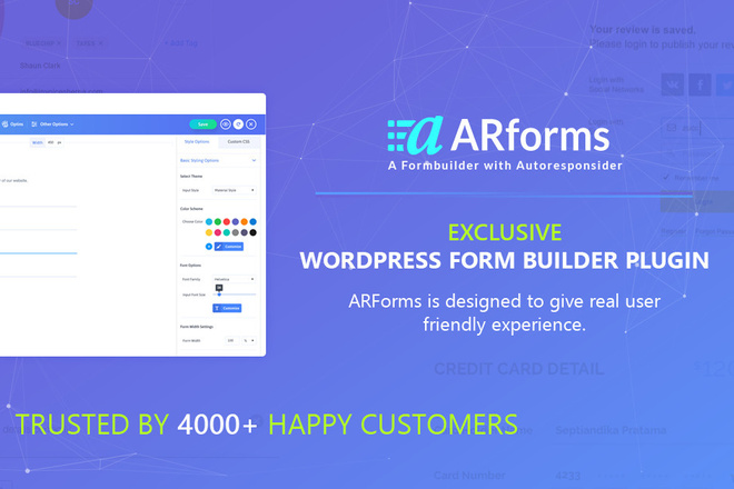 ARForms Плагин Конструктора форм WordPress