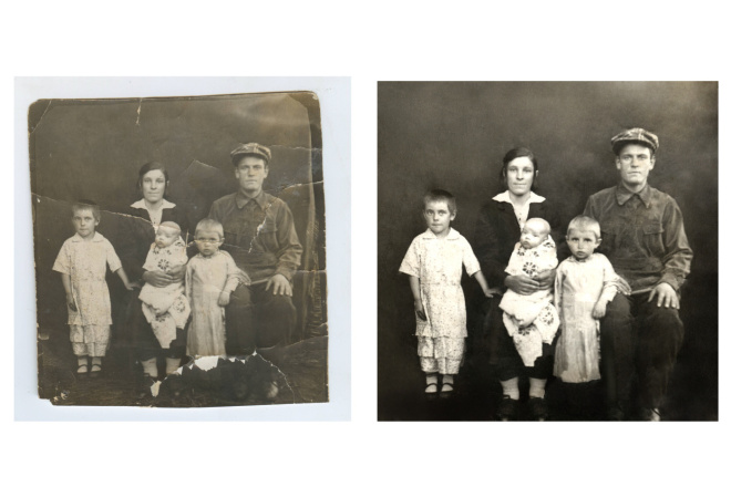 Реставрация фотографий