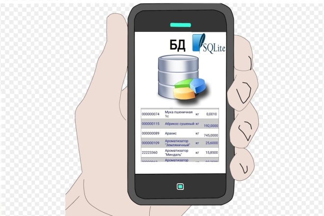 Разработаю приложение с базой данных для смартфона, планшета