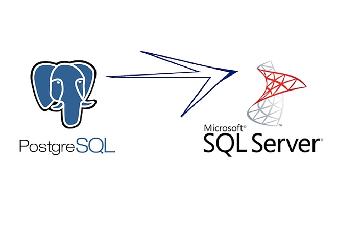 Выполню миграцию данных с SQL Server на PostgreSQL
