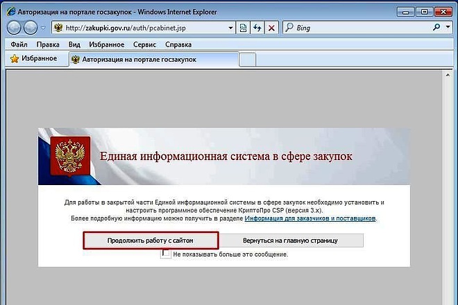 Настраиваю удаленно компьютер для работы с госзакупками, с госзаказом