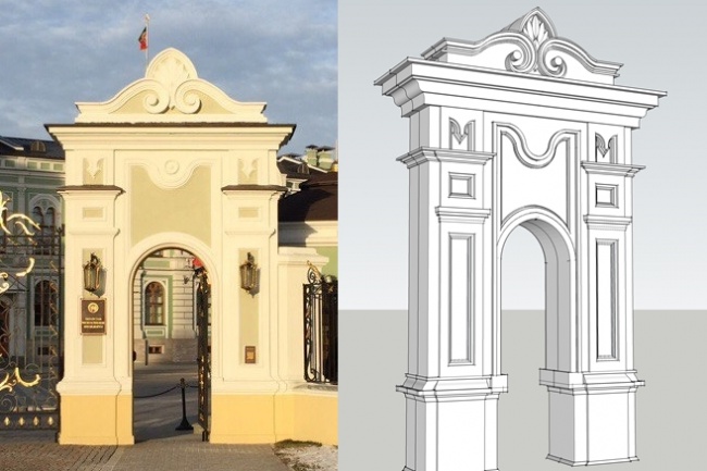 3D Модель в SketchUP