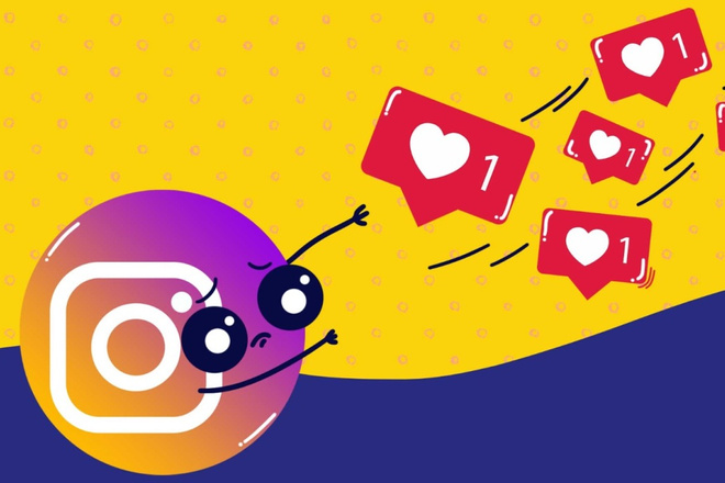 2500 Лайков для Instagram, можно разделить на разные посты