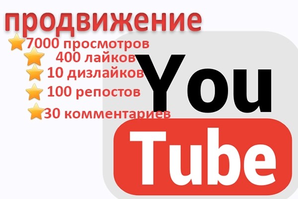 Комплексное продвижение YouTube
