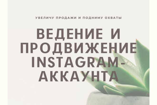 Полное ведение и продвижение Instagram-аккаунта