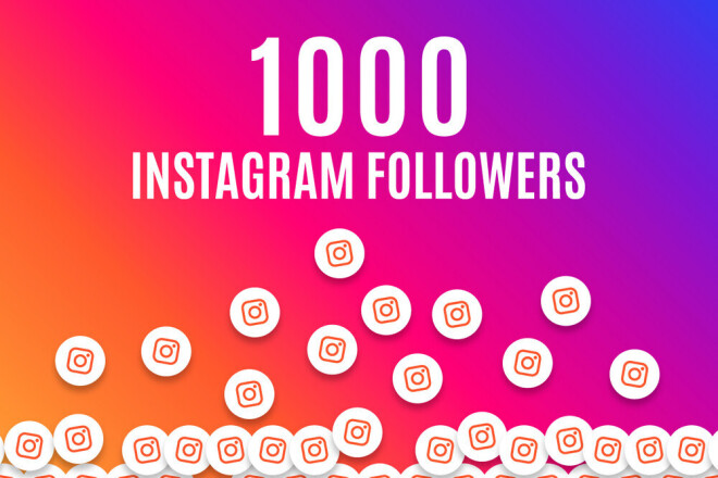 От 1000 Живых подписчики с гарантией