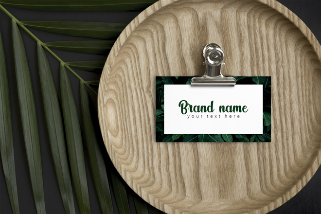 Дизайн визитки