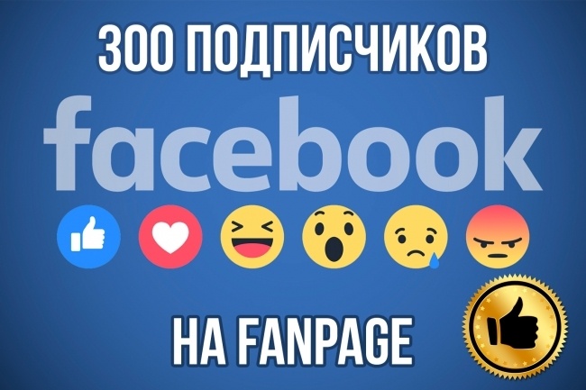 300 подписчиков в паблик на Facebook