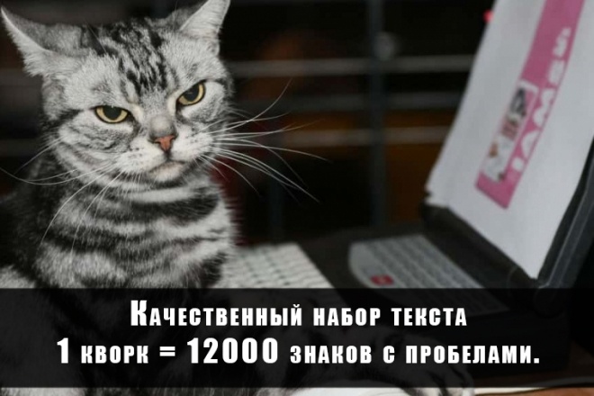 Набор текста с визуального носителя