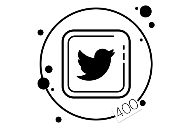 400 подписчиков в Twitter с гарантией