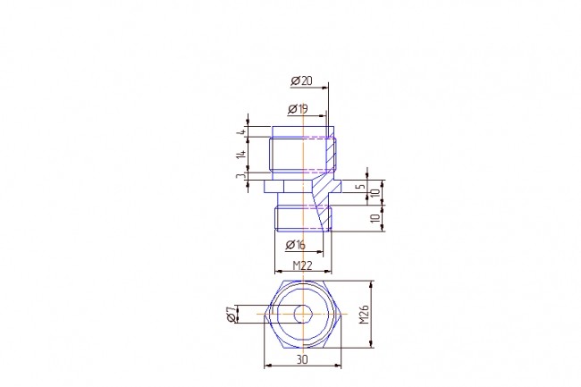 Создам простую модель AutoCAD, kompas-3D