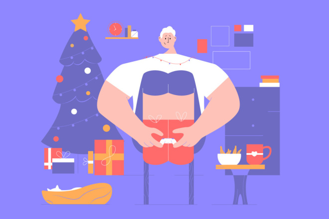 Нарисую Flat-иллюстрацию в актуальной стилистике