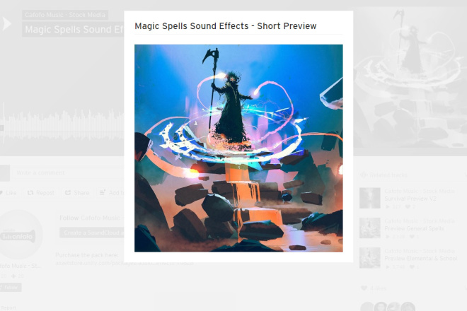 Magic Spells Sound Effects Сборка звуков для игры