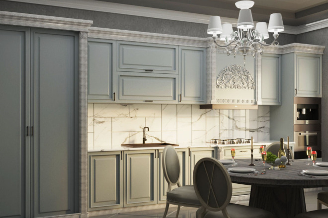 NeoClassic Kitchen