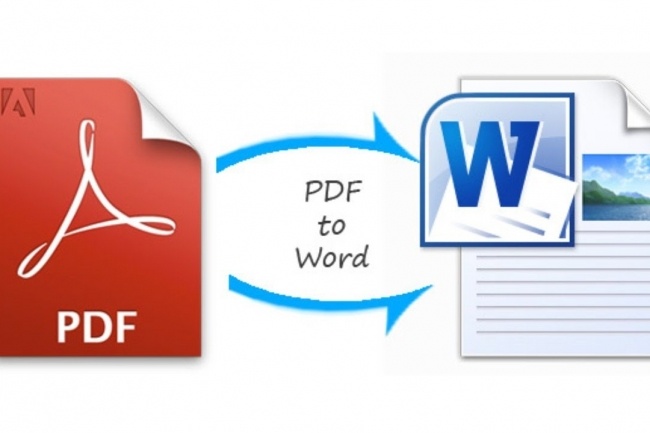 Перевод текста из PDF в Word и обратно