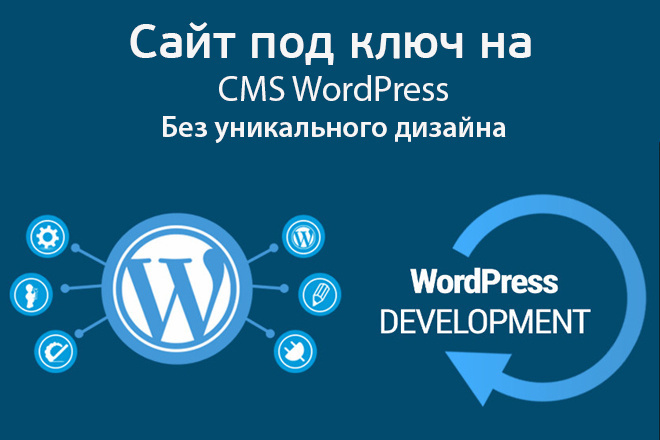 Сайт под ключ на WordPress