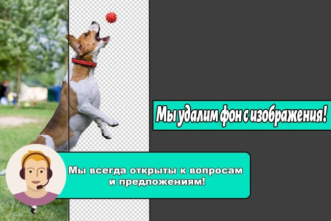 Удаление фона и обработка изображений