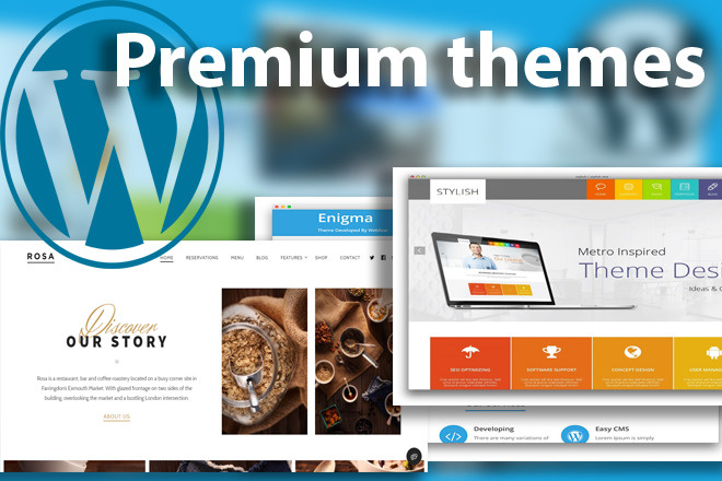 100 премиальных шаблонов для WordPress