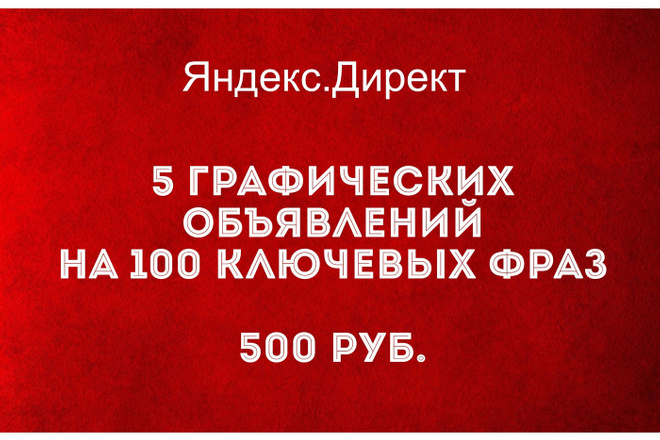 Рекламная кампания в Яндекс. Директ - Графические баннеры