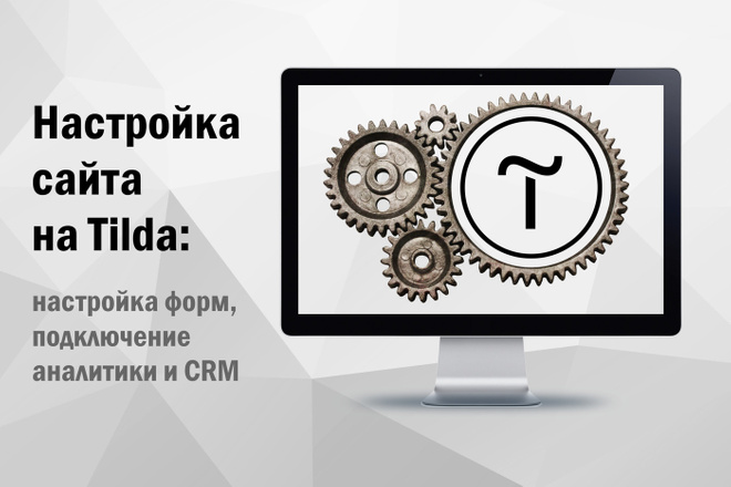 Настройка сайта на Tilda. Настройка форм, подключение аналитики и CRM