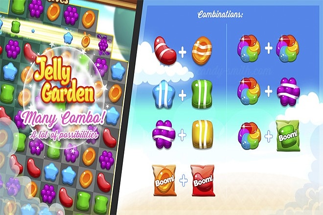 Исходники игры Jelly Garden Match для Unity