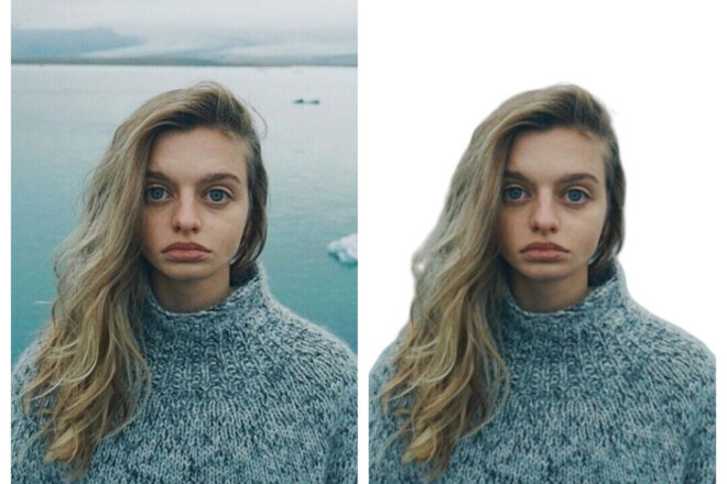 УДАЛЮ ФОН С фотографии