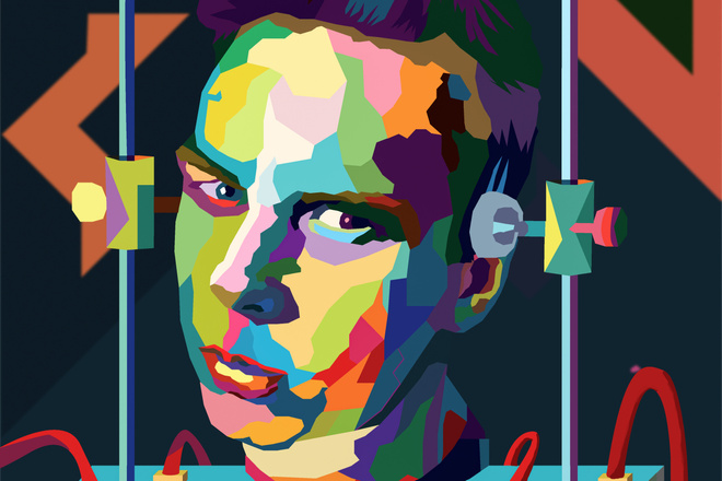 Нарисую Векторый Портрет в стиле WPAP