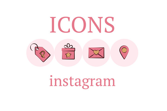 Сделаю иконки для Instagram Stories