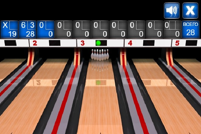 Classic Bowling - Классический боулинг в HTML 5