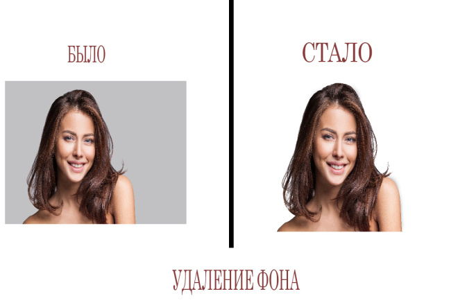 Удаление фона, обтравка фона, отделение фона