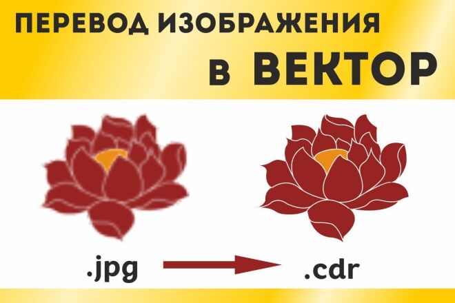 Перевод изображения в вектор. Из .JPG, .PNG в .CDR