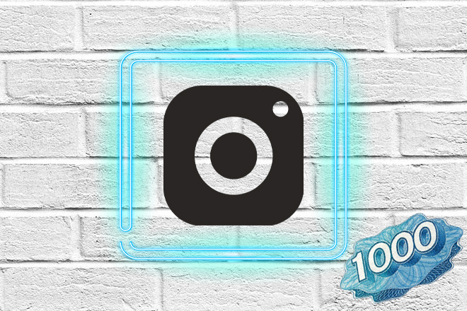 1000 подписчиков Instagram с гарантией