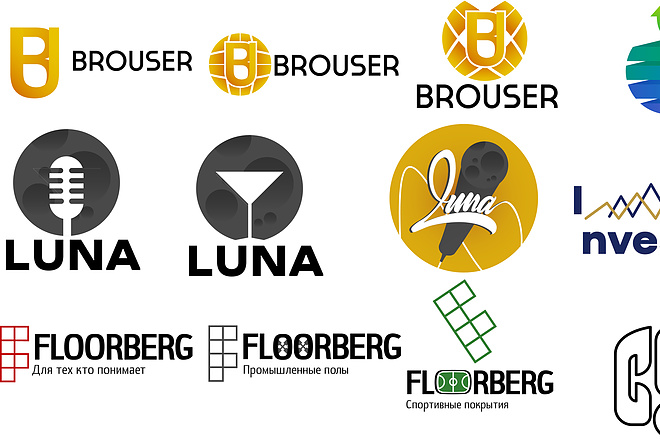 Логотип в векторе эмблема плюс надпись