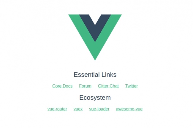 Напишу одностраничное приложение на Vue
