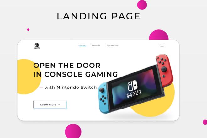 Landing page, адаптив под мобилные устроиства
