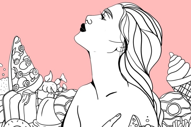 Нарисую крутой line art